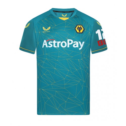 Wolves Ruben Neves #8 Bortedrakt 2022-23 Kortermet Wolves Ruben Neves #8 Bortedrakt 2022-23 Kortermet